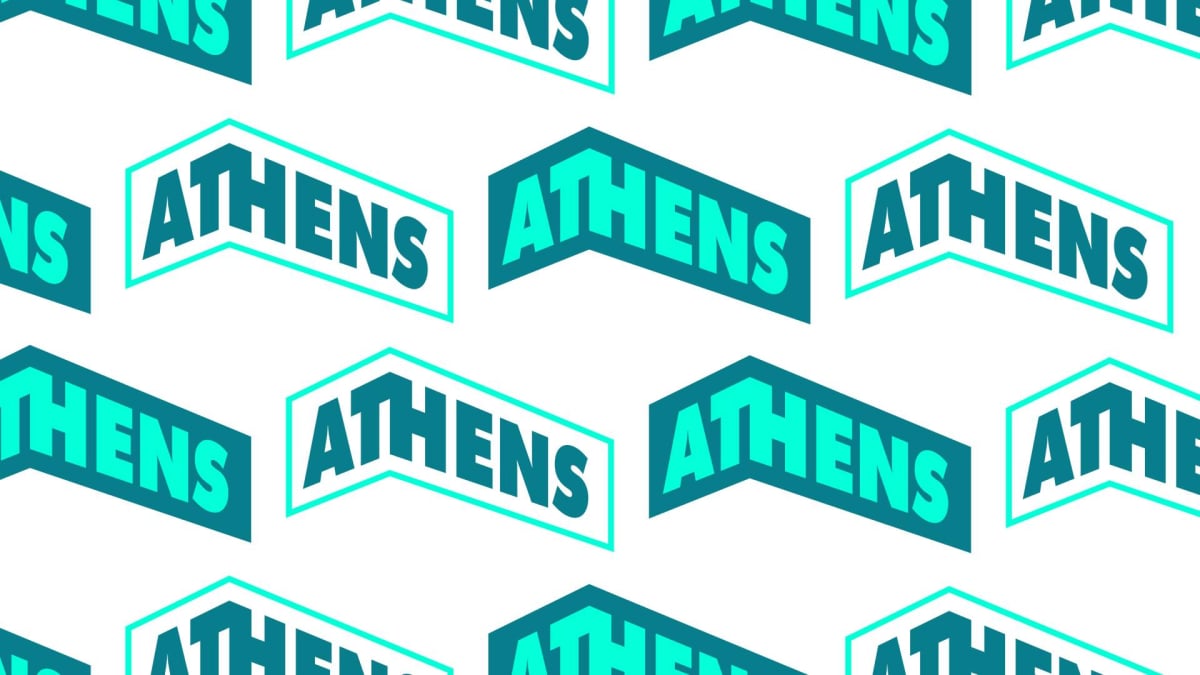 Athens logo pattern