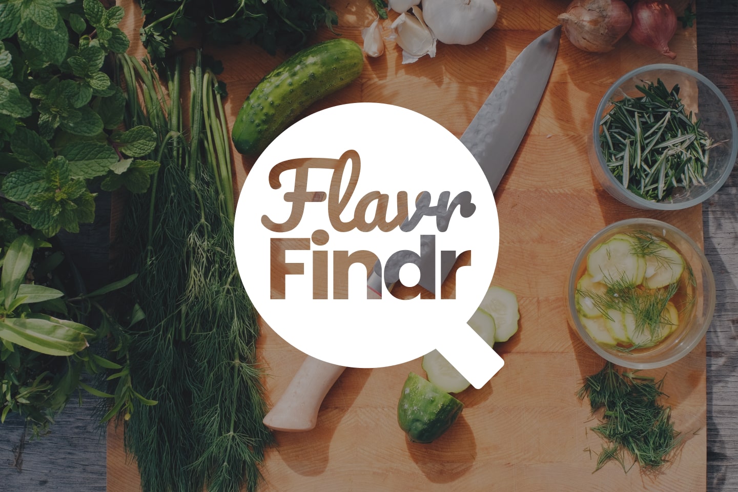 FlavrFindr app design